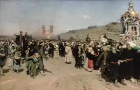 Repin, Illya E.: Religious Procession in the Province of Kursk