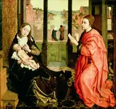 Weyden, Rogier van der: St. Luke Drawing a Portrait of the Virgin