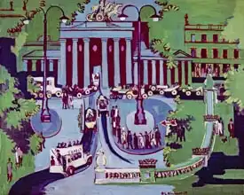 Kirchner, Ernst Ludwig: Brandenburg Gate, Berlin
