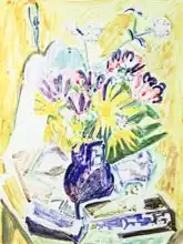 Kirchner, Ernst Ludwig: Flowers in a Vase