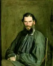 Kramskoy, Ivan Nikolaevich: Portrait of Count Lev Nikolaevich Tolstoy (1828-1910)