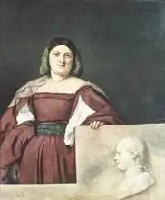 Tizian: Portrait of a Lady (La Schiavona)