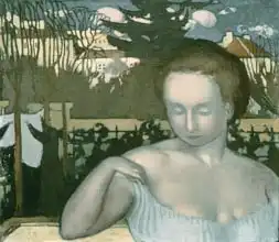 Denis, Maurice: Portrait of Marthe Denis, the artist wife