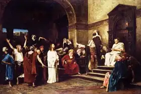 Munkácsy, Mihály de: Christ Before Pilate