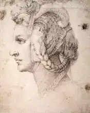 Buonarroti, Michelangelo: Study of Head