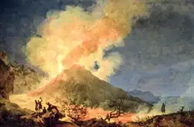 Volaire, Pierre Jacques: Vesuvius Erupting