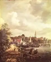 Ruisdael, Jacob: View of Amsterdam