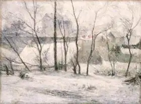 Gauguin, Paul: Zimní krajina
