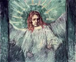 Gogh, Vincent van: Head of an Angel, after Rembrandt