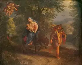 Brueghel, Pieter (st.): Flight into Egypt