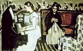 Cézanne, Paul: Girl at the Piano (Overture to Tannhauser)