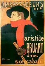 Toulouse-Lautrec, H.: Ambassadeurs: Aristide Bruant