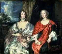 Dyck, van Anthony: A. Dalkieth (Countess Morton and Lady Kirk)
