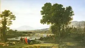 Lorrain, Claude: Landscape with Jacob and Laban and Laban Daughters