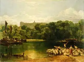Turner, William: Windsor Castle from the Thames