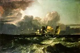 Turner, William: Ships Bearing up for Anchorage (The Egremont Sea Piece)