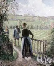 Pissarro, Camille: Woman with the Geese