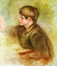 Renoir, Auguste: Portrait of Coco painting