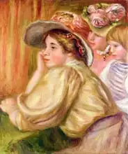 Renoir, Auguste: Coco and the two servants