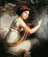 Vigée-Lebrun, Louise: Portrait of Julie Le Brun
