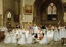 Duverger, Theophile Emmanuel: First Communion