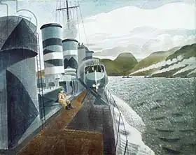 Ravilious, Eric: Vyplutí ze Scapa Flow