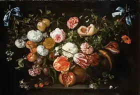 Heem, Jan Davidsz. de: Garland of Flowers