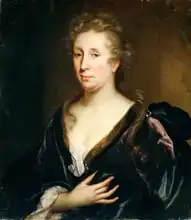 Schalken or Schalcken, Godfried: Portrait of the artist Rachel Ruysch