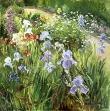 Easton, Timoth: Irises and Oxeye Daisies