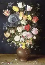 Brueghel, Jan (st.): Váza s květinami
