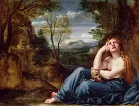 Carracci, Annibale: Mary Magdalene in a Landscape