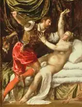Tizian: Tarquin and Lucretia