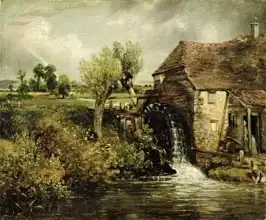 Constable, John: Parham Mill, Gillingham, Dorset