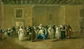 Guardi, Giovanni Antonio: Sala Grande of the Ridotto, Palazzo Dandolo, San Moise