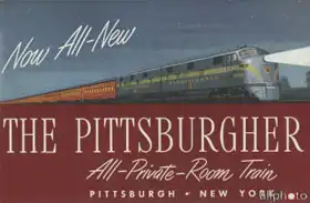 Neznámý: The Pittsburgher, the Pennsylvania Railroad Company