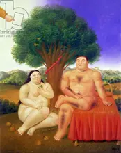 Botero, Fernando: Adam a Eva