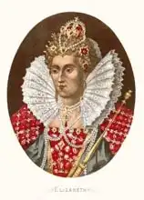 Anglická škola (19. století): Queen Elizabeth