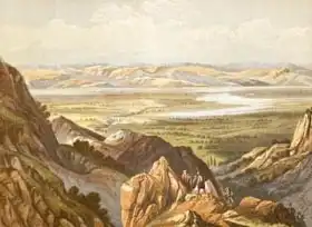 Anglická škola (19. století): Valley of the Jordan