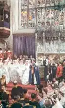 Sheldon, Charles Mills: Marriage of King Edward VII and Queen Alexandra in St. George Chapel, Windsor