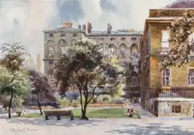 Flower, Charles Edwin: Garden of No 10, Downing Street