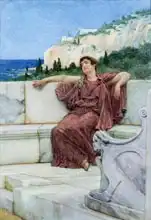 Alma-Tadema, L.: Dolce Far Niente
