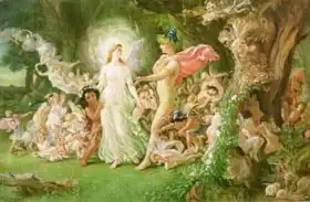 Paton, Joseph Noel: Study for The Quarrel of Oberon and Titania