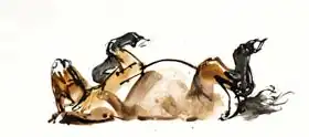 Adlington, Mark: Rolling Horse (Przewalski)