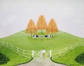 ESTATE OF MARK BARING: Pastoral Landscape