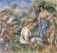 Renoir, Auguste: Ženy v přírodě