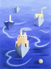 Hugo, Marie: Boats in Harbour
