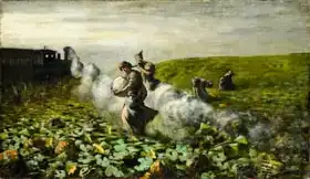 Segantini, Giovanni: Pumpkin Harvest