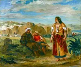 Delacroix, Eugene: View of Tangier