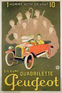 Liebeaux, Michel: Peugeot Quadrilette