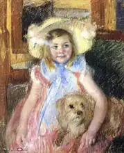Cassatt, M. S.: Sara a její pes
